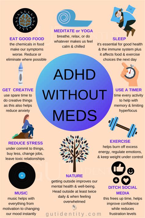 Can you live with ADHD without medication?